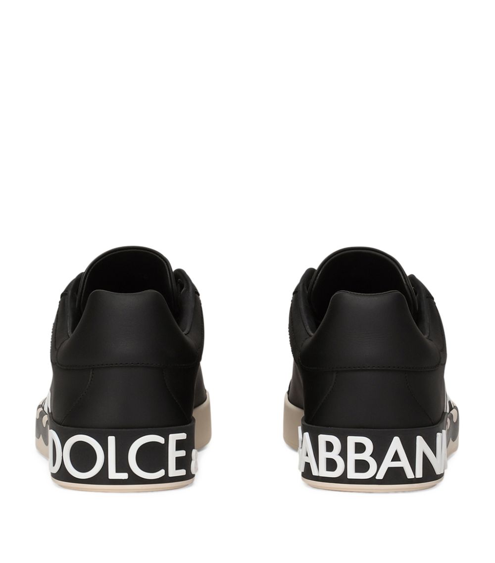 Dolce & Gabbana Dolce & Gabbana Leather Portofino Sneakers