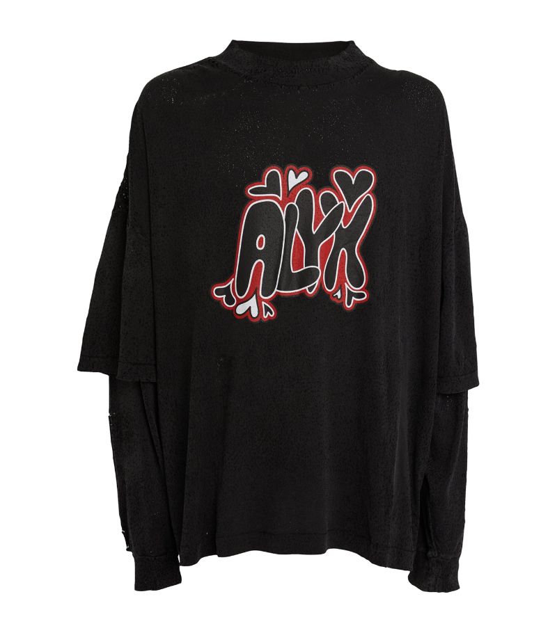 1017 ALYX 9SM 1017 Alyx 9Sm Cotton Double-Sleeve T-Shirt