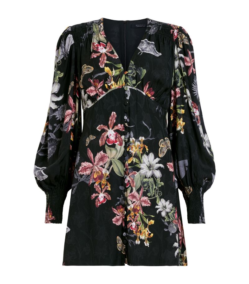 Allsaints Allsaints Floral Auden Mini Dress