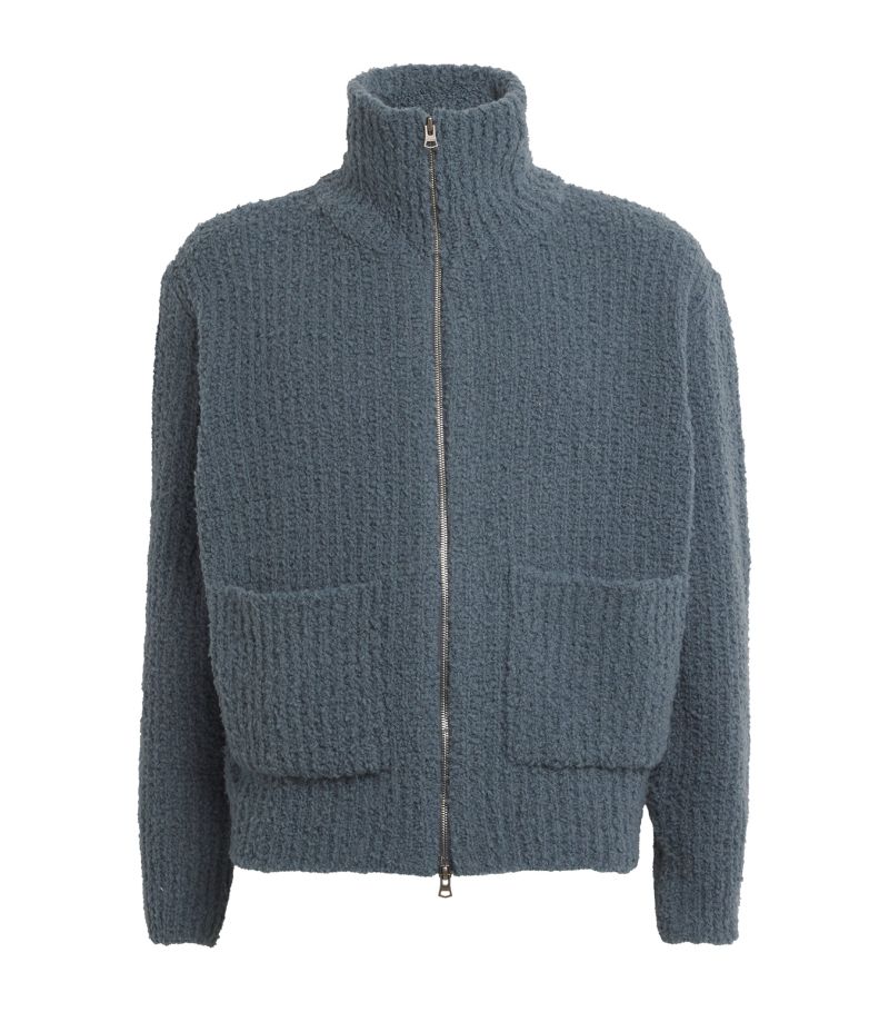 Le 17 Septembre Le 17 Septembre Wool-Blend Zipped Cardigan