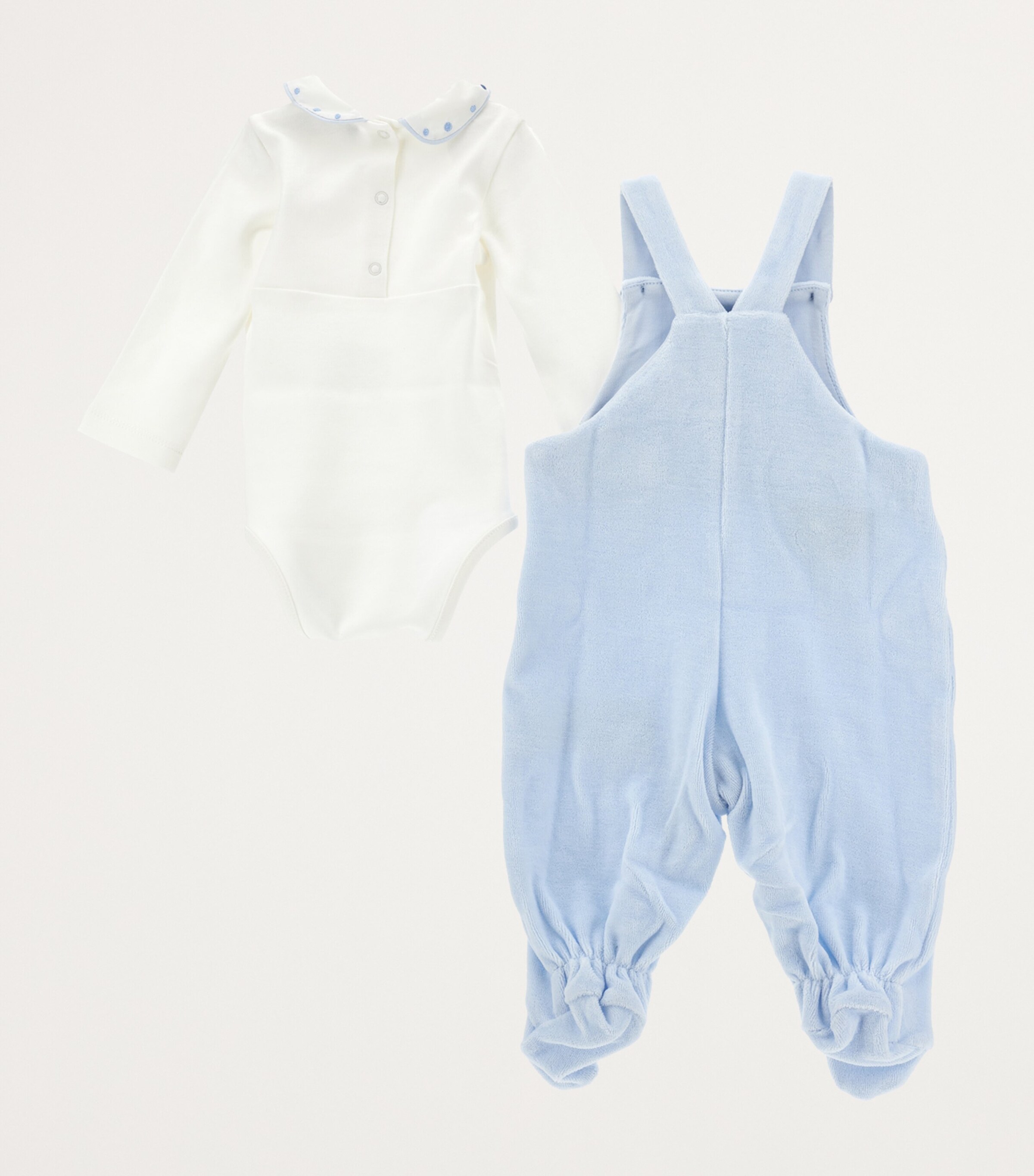 Monnalisa Monnalisa Elephant Dungarees Set