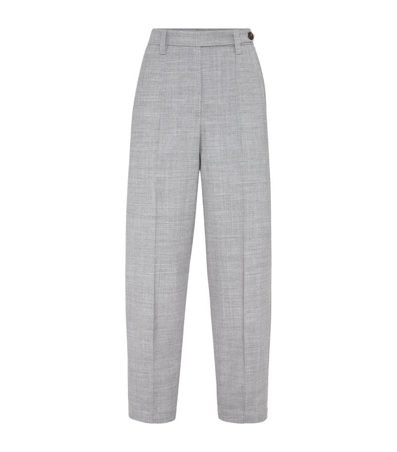 Brunello Cucinelli Brunello Cucinelli Virgin Wool Fresco Trousers