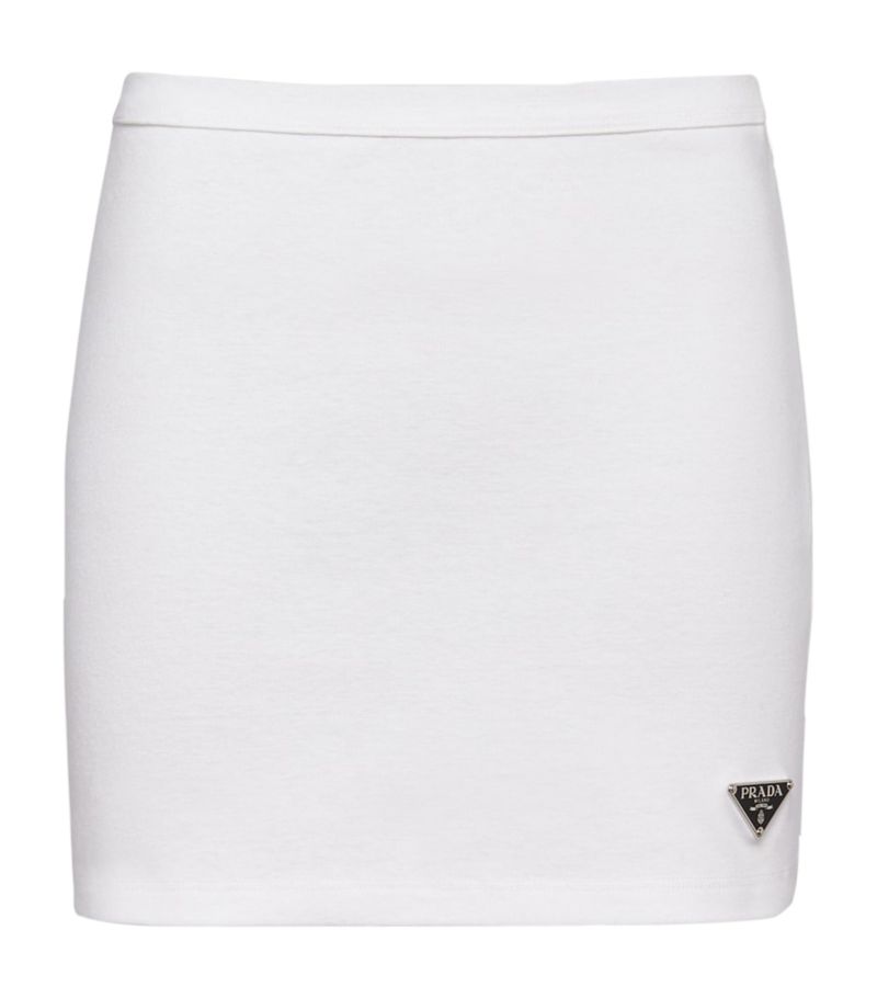 Prada Prada Jersey Mini Skirt