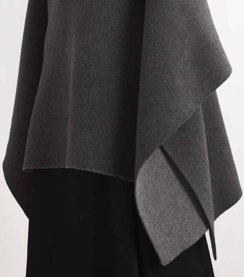 Jil Sander Jil Sander Virgin Wool-Blend Cape