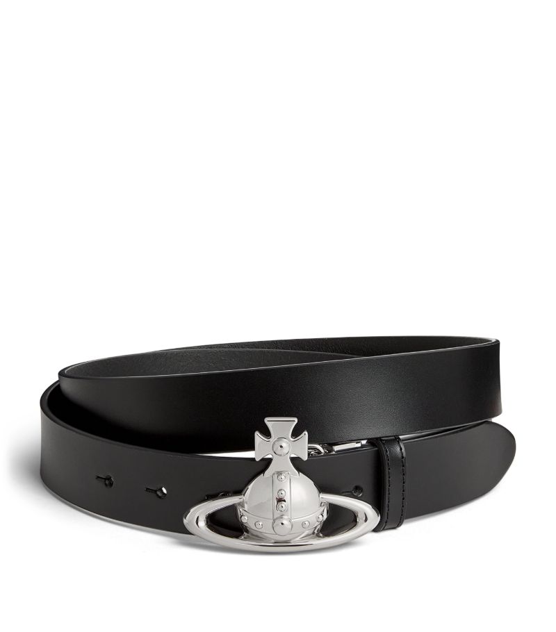 Vivienne Westwood Vivienne Westwood Leather Orb Belt