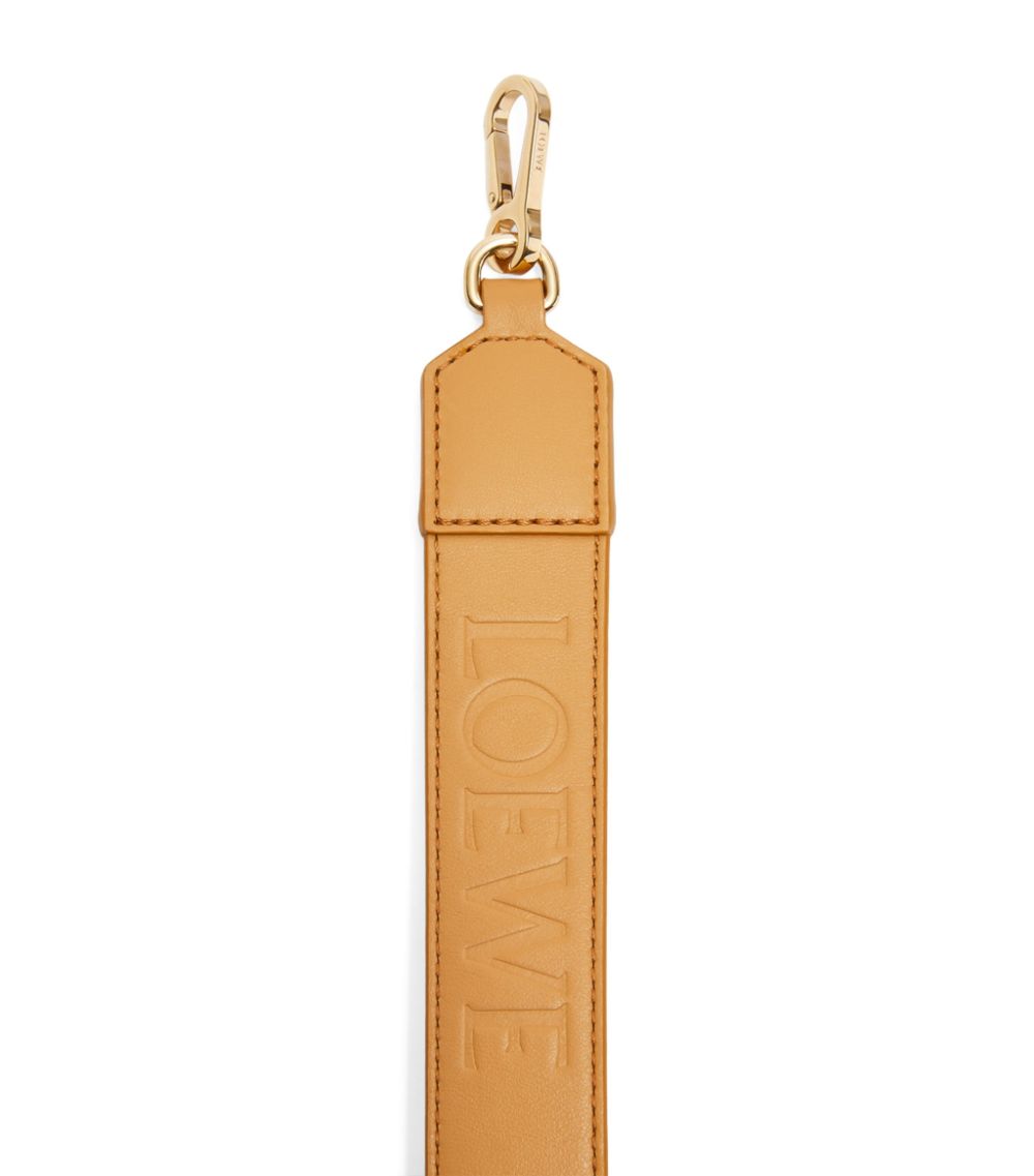 Loewe Loewe Leather Logo Bag Strap