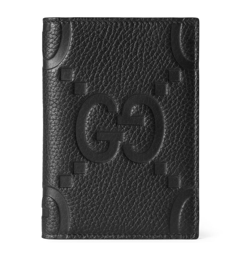 Gucci Gucci Leather Jumbo Gg Passport Case