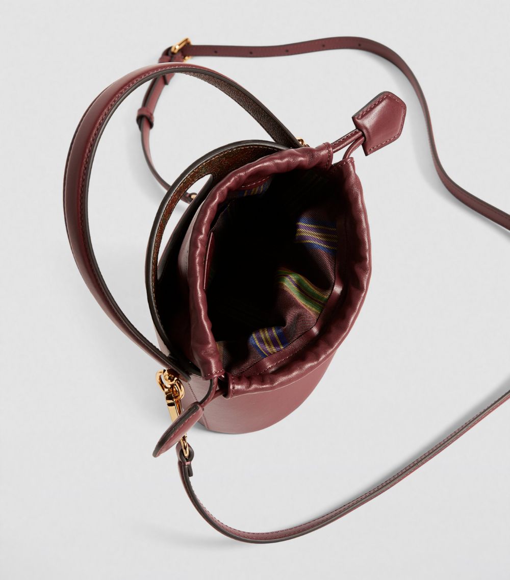 Etro ETRO Mini Leather Saturno Bucket Bag