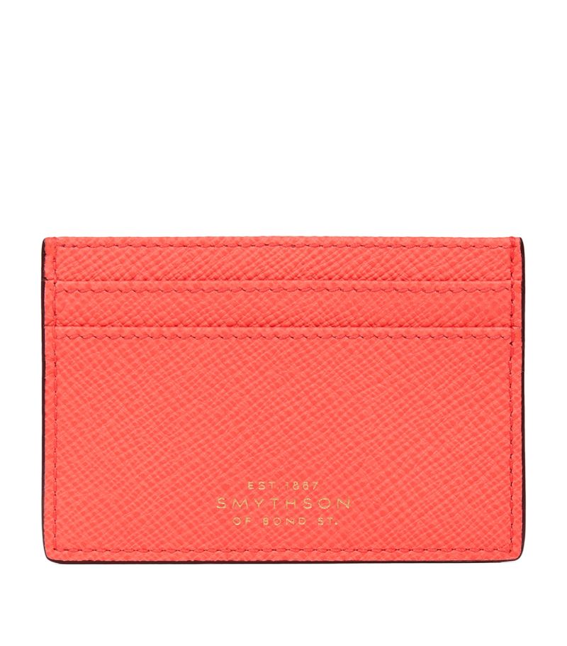 Smythson Smythson Leather Panama Card Holder