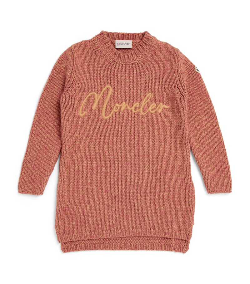 Moncler Enfant Moncler Enfant Virgin Wool Sweater Dress (12-14 Years)