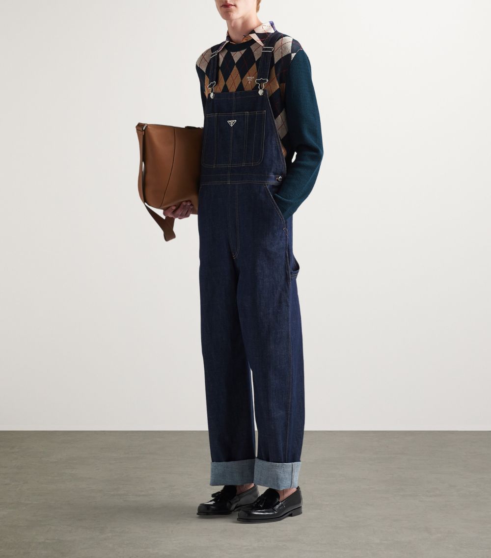 Prada Prada Denim Dungarees