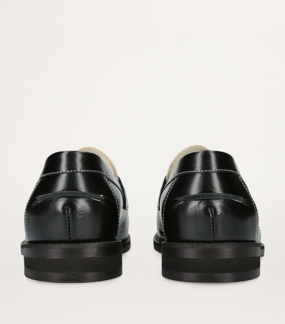  Duke & Dexter Leather Wilde Penny Loafers