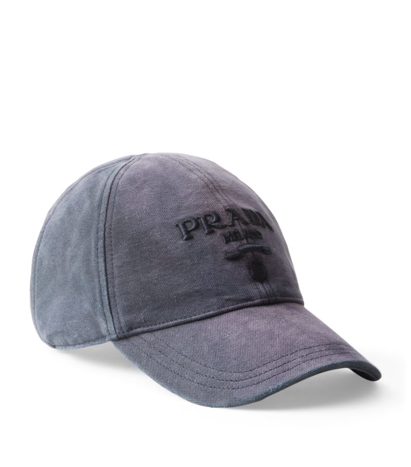 Prada Prada Canvas Baseball Cap