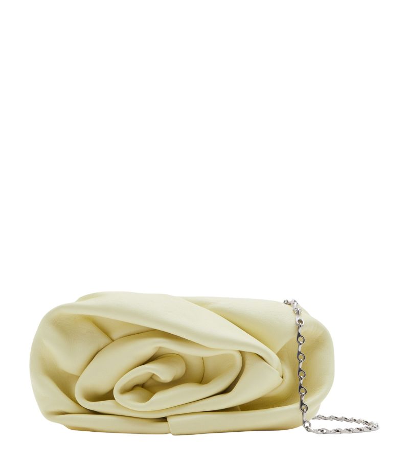 Burberry Burberry Leather Rose Clutch