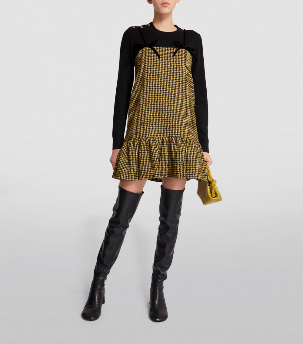 Ganni GANNI Tweed Mini Dress