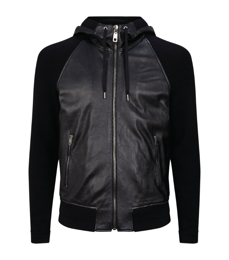 Dolce & Gabbana Dolce & Gabbana Leather Bomber Jacket