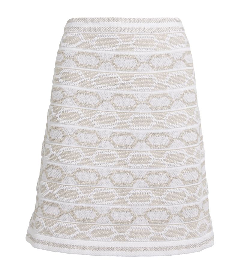 D.Exterior D.Exterior Jacquard Mini Skirt