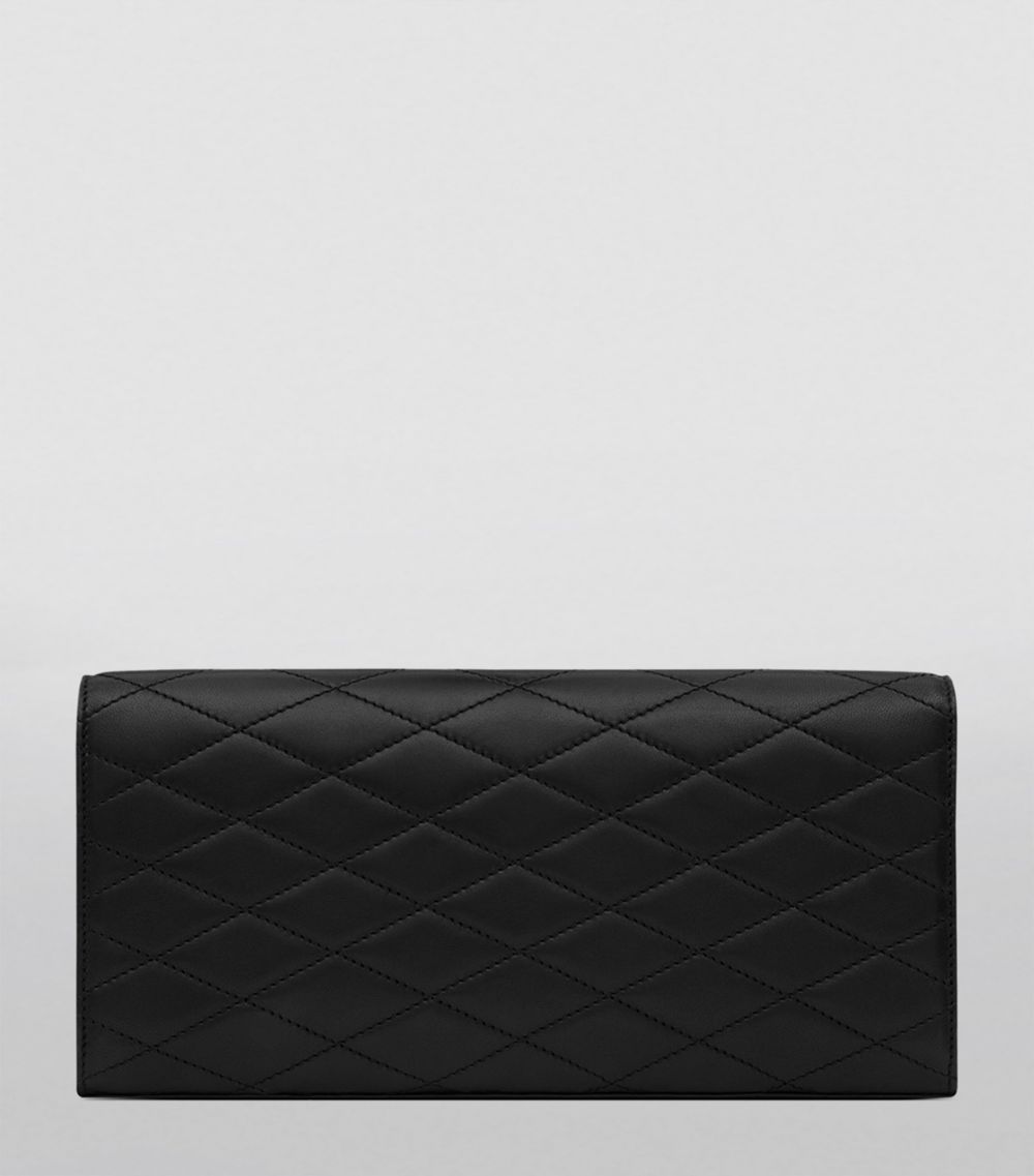 Saint Laurent Saint Laurent Matelassé Monogram Clutch Bag