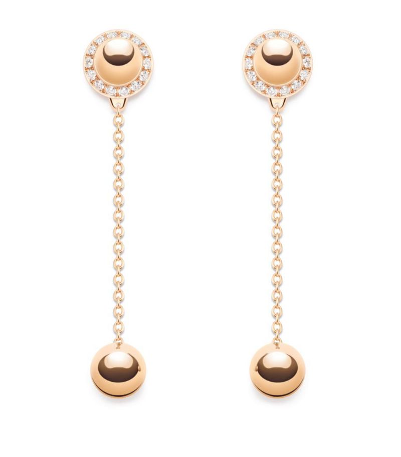 Piaget Piaget Rose Gold And Diamond Possession Earrings