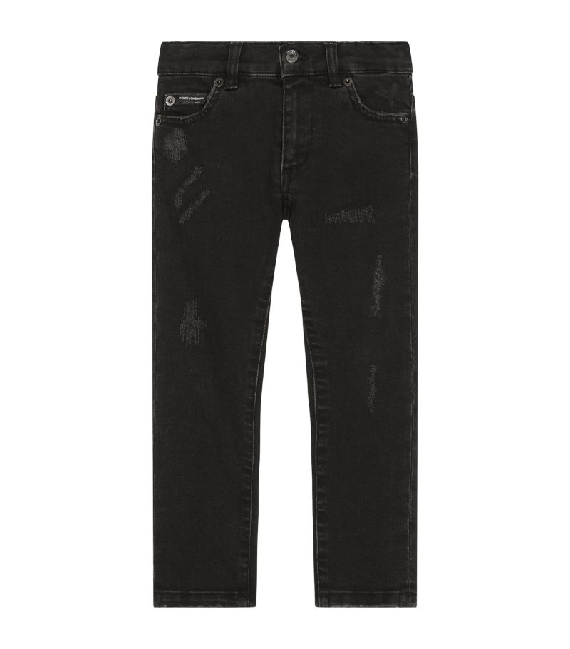 Dolce & Gabbana Dolce & Gabbana Kids Distressed Jeans (8-14 Years)