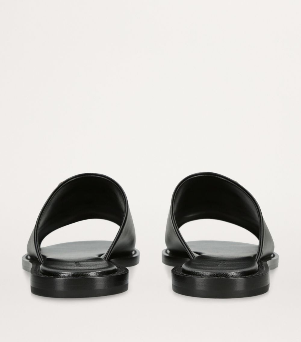 Givenchy Givenchy Leather 4G Liquid Sandals