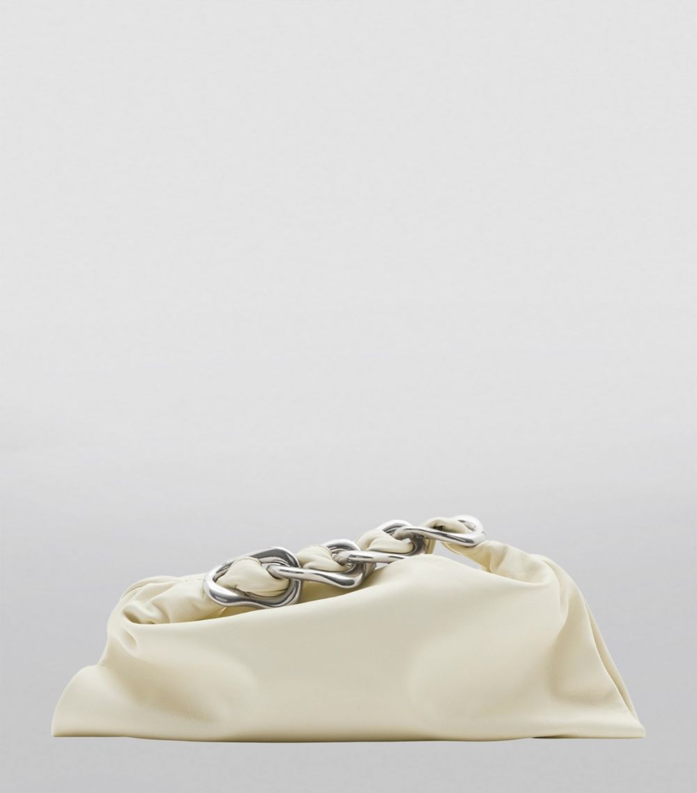 Burberry Burberry Mini Leather Swan Top-Handle Bag