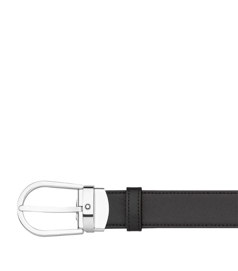 Montblanc Montblanc Leather Horseshoe Belt