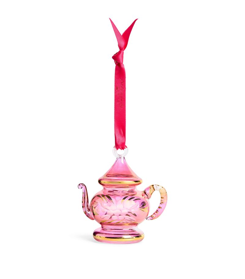 Artifactually Artifactually Floral Teapot Tree Decoration