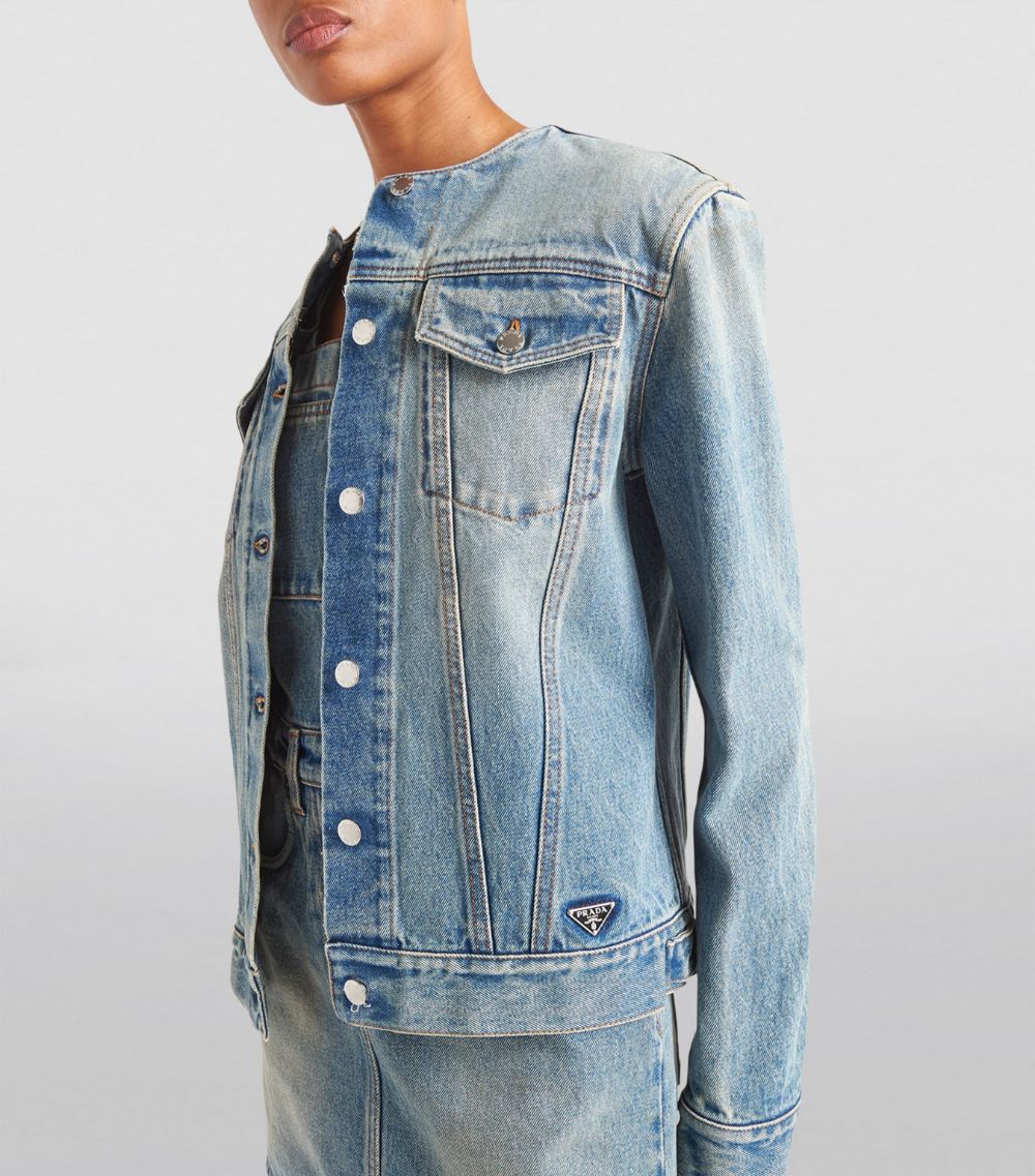 Prada Prada Denim Blouson Jacket