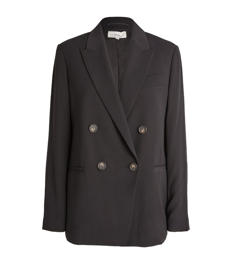 Vince Vince Double-Breasted Blazer