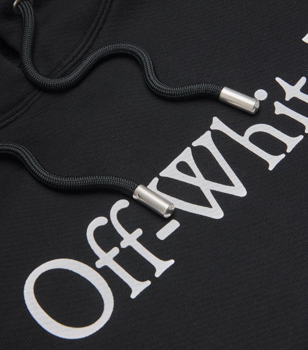 OFF-WHITE Off-White Bookish Logo Hoodie