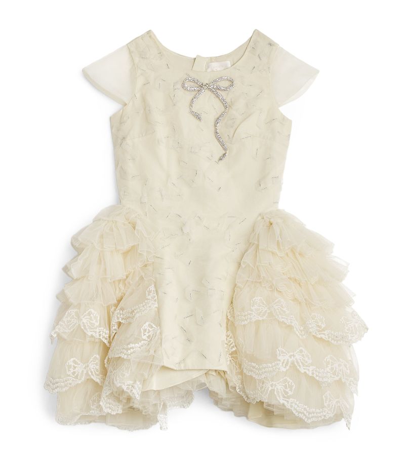 Maison Ava Maison Ava Tulle Ruffled Claudette Dress (2-14 Years)