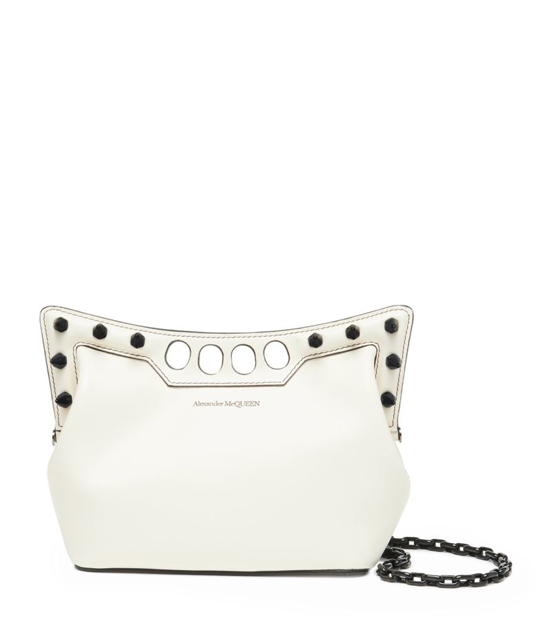 Alexander McQueen Alexander Mcqueen Mini Leather The Peak Shoulder Bag