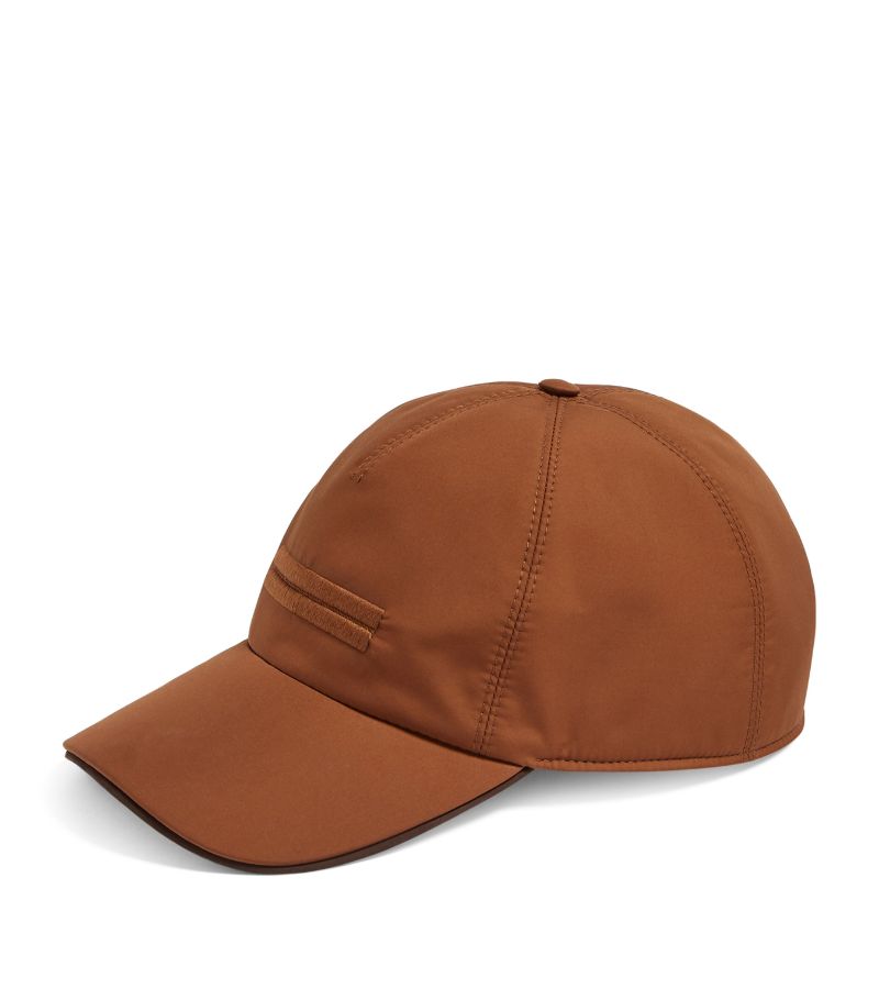 zegna Zegna Technical Fabric Baseball Cap