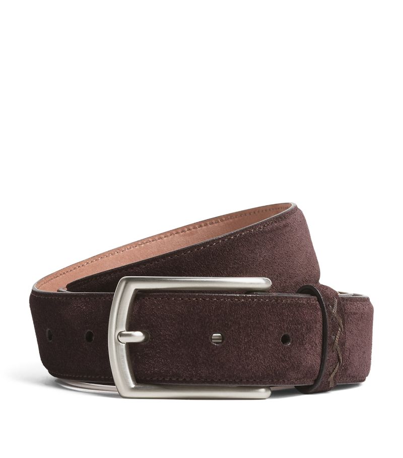 zegna Zegna Suede Belt