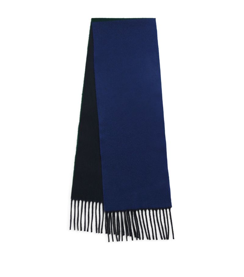 Paul Smith Paul Smith Wool-Cashmere-Blend Colourblock Scarf