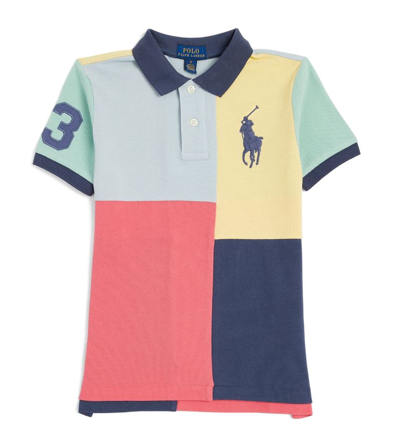 Ralph Lauren Kids Ralph Lauren Kids Polo Pony Colour-Block Polo Shirt (2-7 Years)
