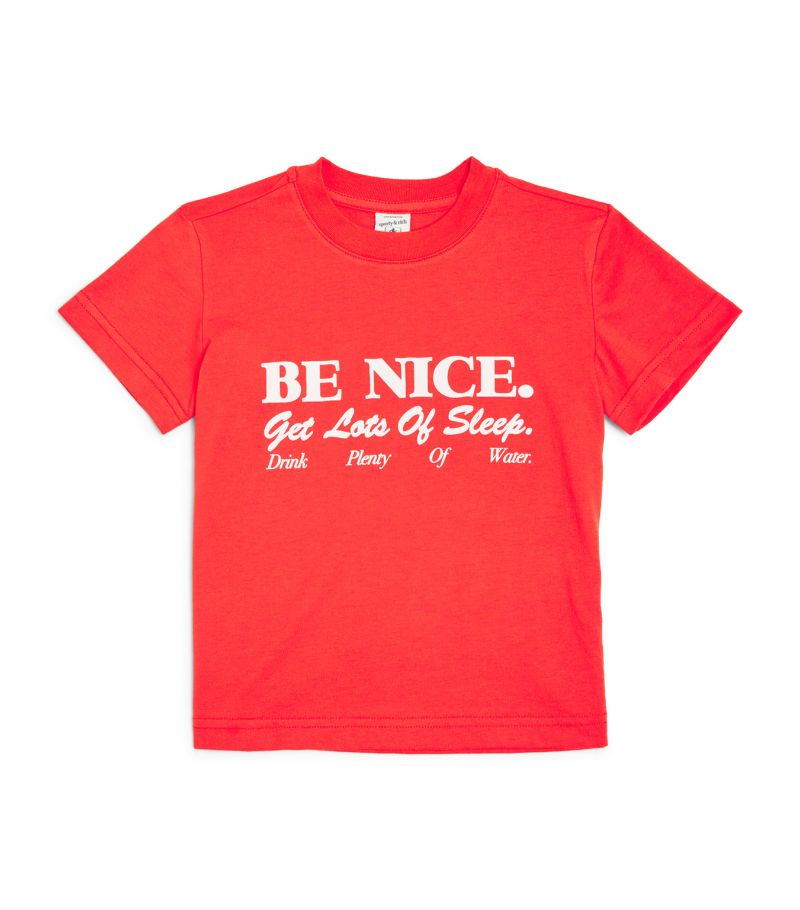 Sporty & Rich Kids Sporty & Rich Kids Cotton Be Nice T-Shirt (2-12 Years)