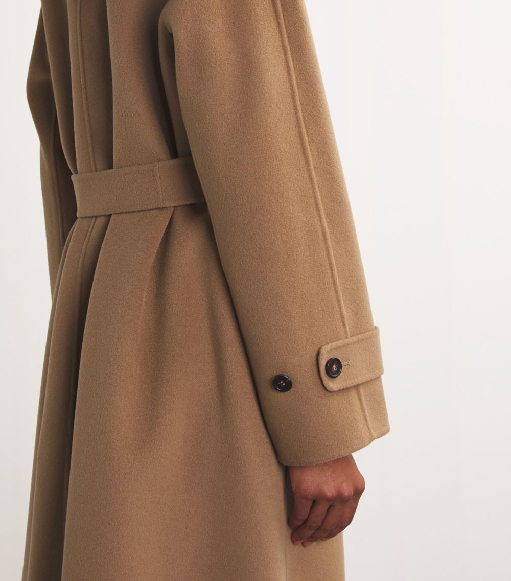 Max Mara Max Mara Virgin Wool Flared Coat