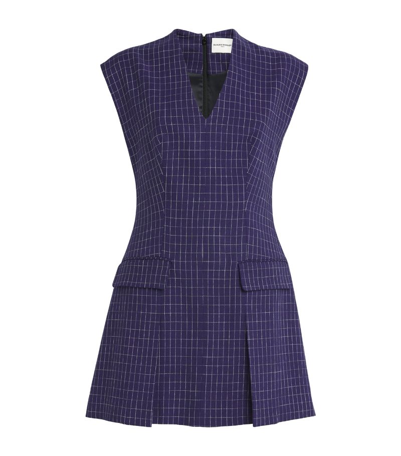  Claudie Pierlot Check Mini Dress