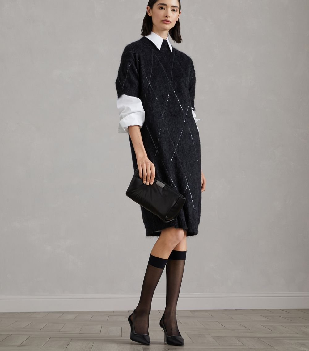 Brunello Cucinelli Brunello Cucinelli Knitted Mini Dress