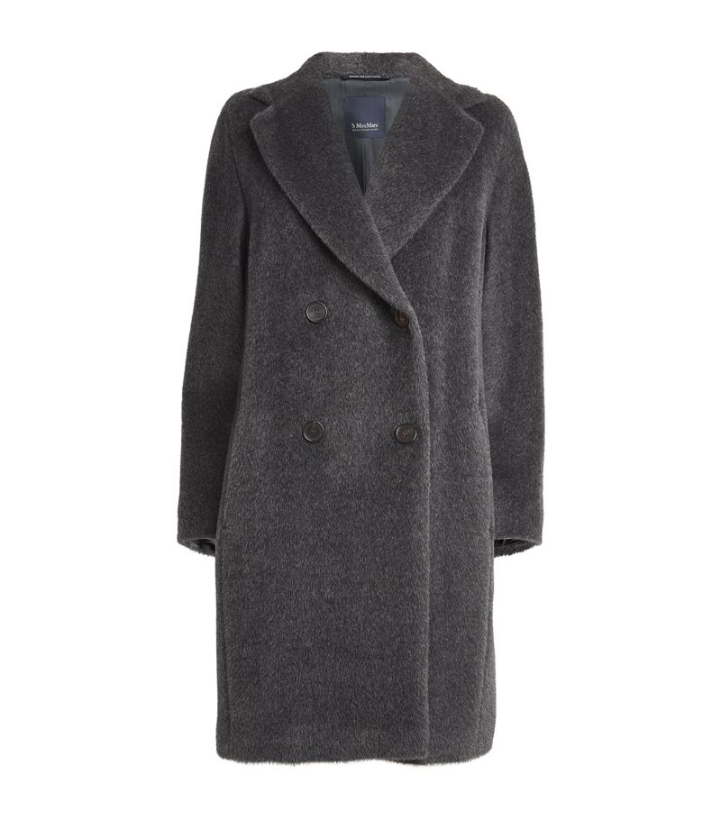 Max Mara Max Mara Alpaca-Virgin Wool Coat