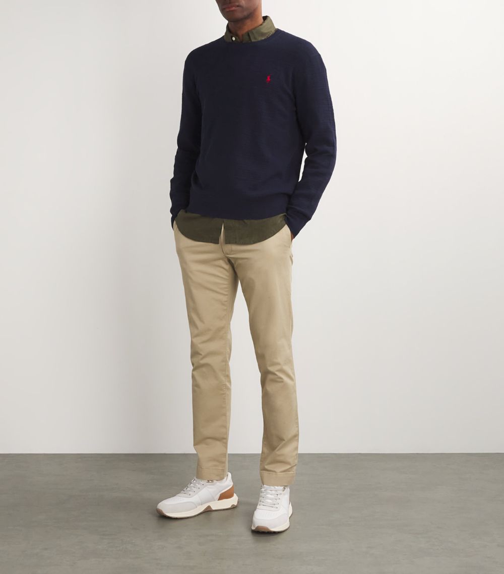 Polo Ralph Lauren Polo Ralph Lauren X Wimbledon Cotton-Linen Sweater