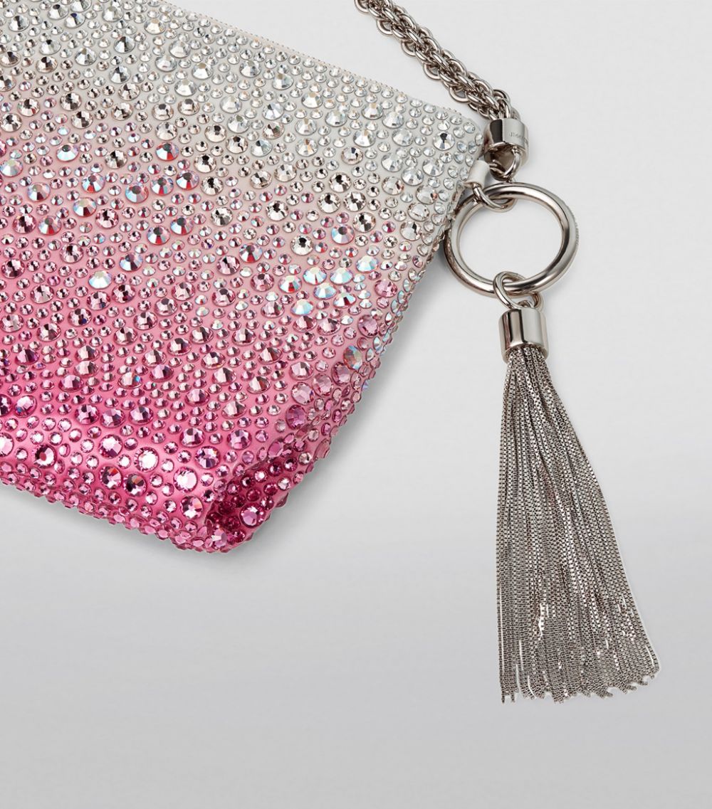 Jimmy Choo Jimmy Choo Crystal-Embellished Callie Clutch Bag