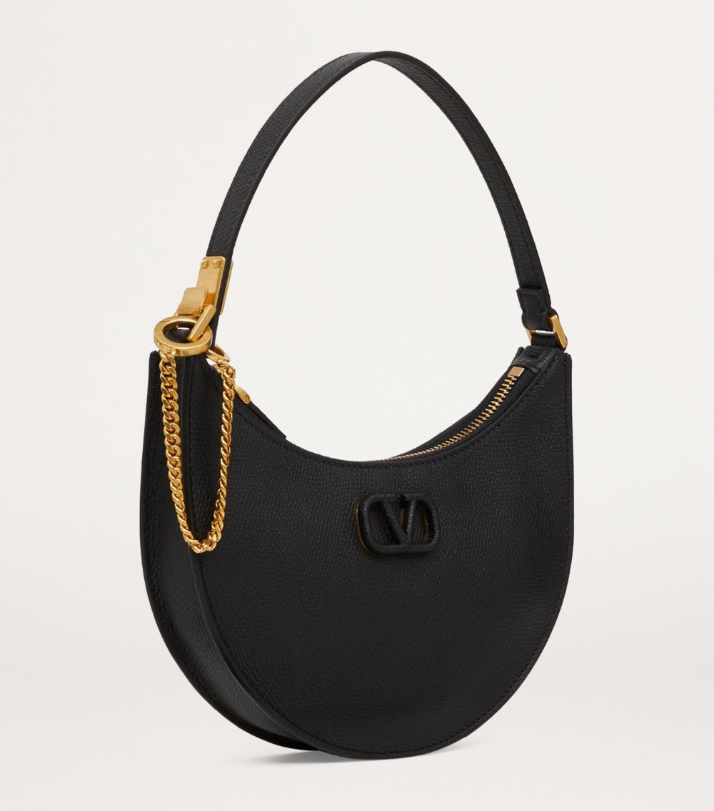 VALENTINO GARAVANI Valentino Garavani Mini Calf Leather Vlogo Signature Shoulder Bag