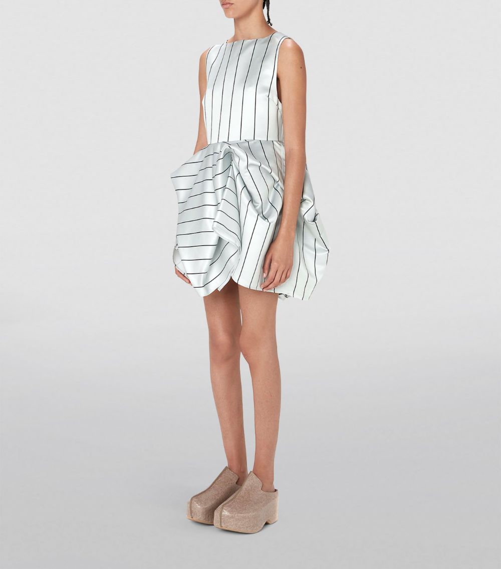 Jw Anderson Jw Anderson Asymmetric Peplum Mini Dress