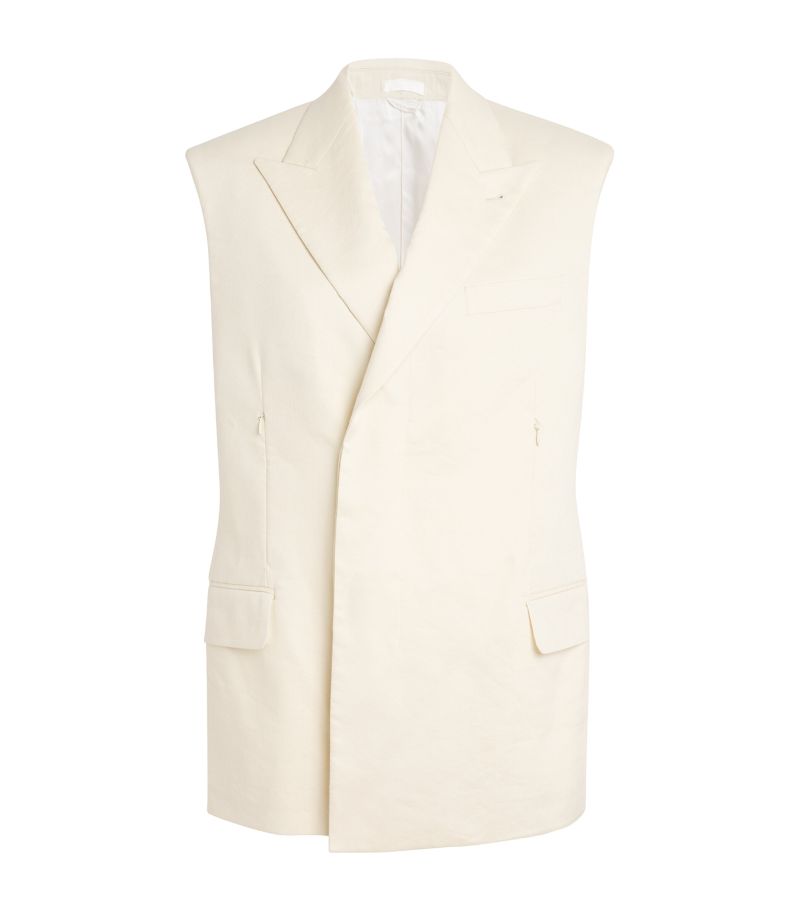 Helmut Lang Helmut Lang Sleeveless Car Blazer