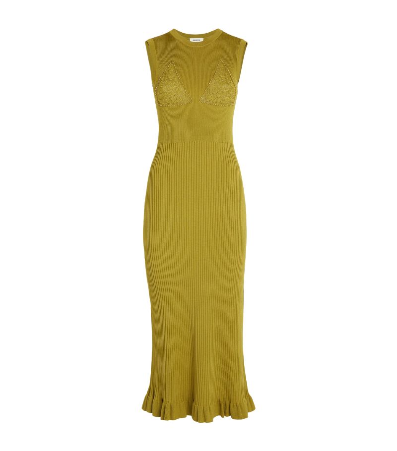  Sandro Knitted Midi Dress