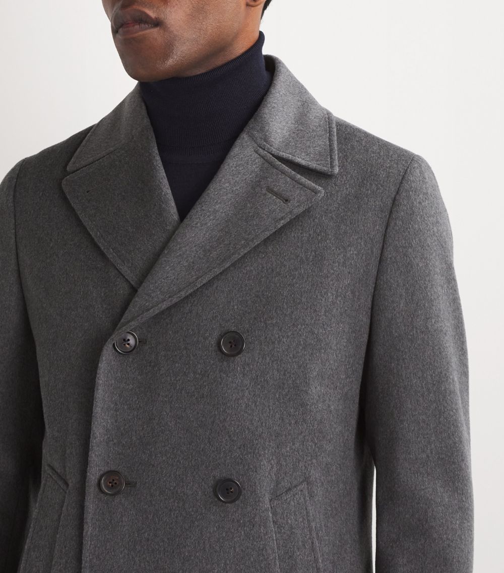 Corneliani Corneliani Virgin Wool Pea Coat