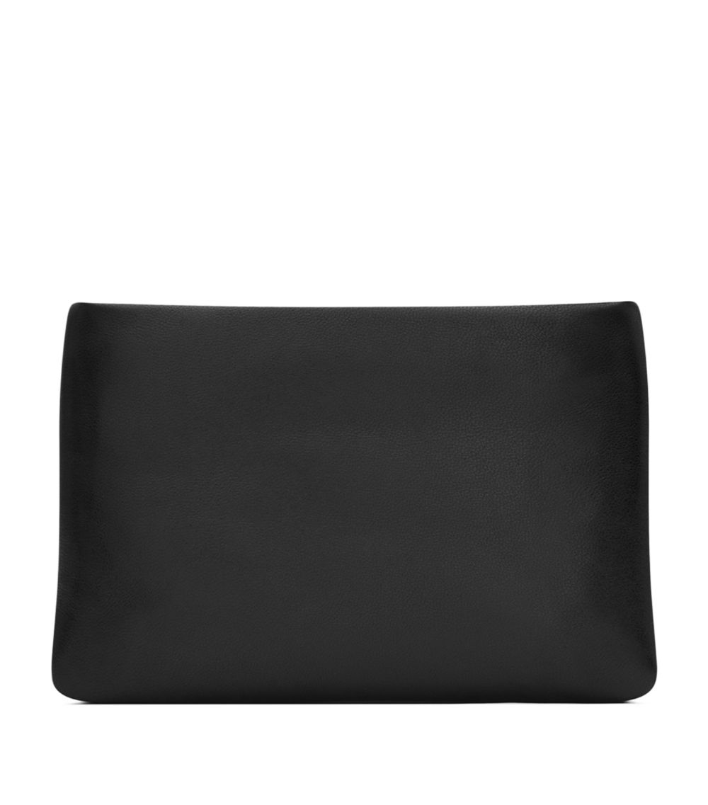 Saint Laurent Saint Laurent Mini Lambskin Calypso Pouch